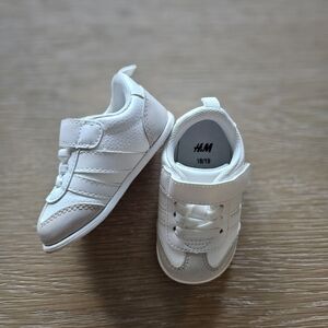 H&M White Kids' Casual Sneakers - Lightweight Comfort